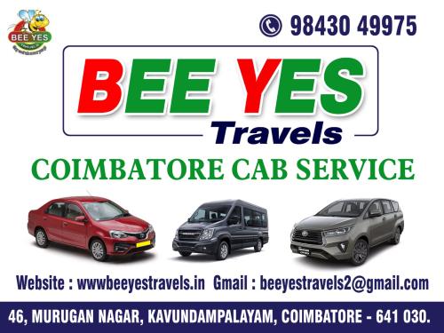 <strong><strong><strong><strong>Bee Yes Travels Coimbatore Cab Service</strong></strong></strong></strong>
