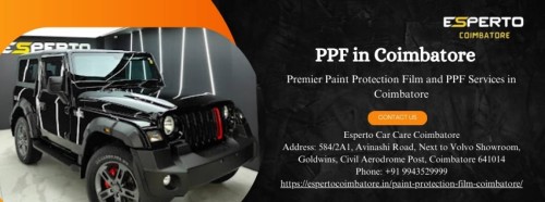 <strong><strong><strong>Esperto Car Care Coimbatore | Ceramic Coating | Paint Protection Film PPF | Wraps | Sun Control Film</strong></strong></strong>