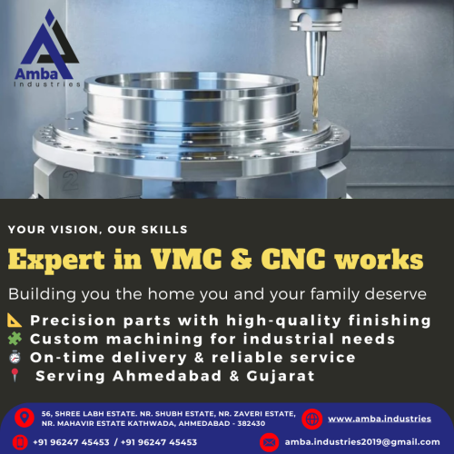 <strong><strong><strong><strong>Amba industries | VMC JOB WORKS | CNC JOB WORKS</strong></strong></strong></strong>