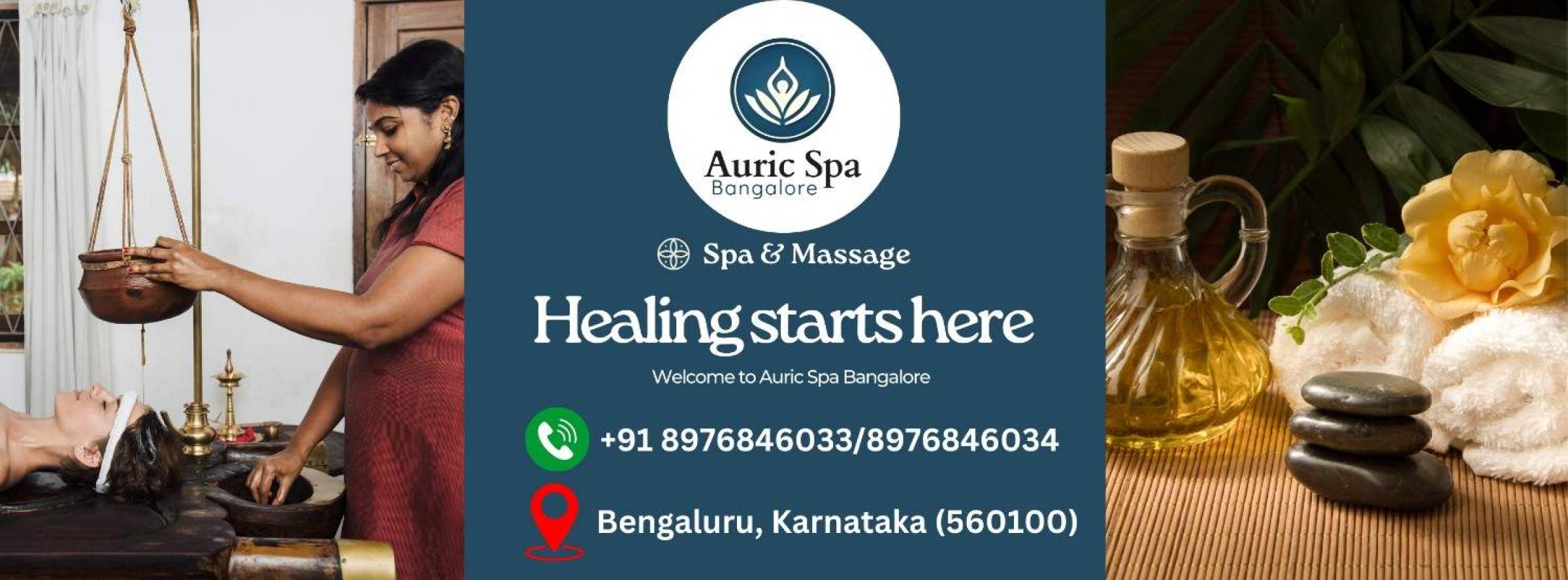 Auric Spa Bangalore Professional Services 8976846033
