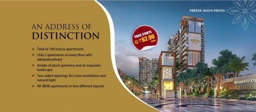 <strong><strong>Aura Gazania | 3BHK residential flats for sale in Zirakpur</strong></strong>