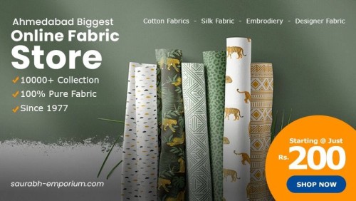 <strong><strong><strong><strong>Online Fabric Store in India  - Saurabh Emporium</strong></strong></strong></strong>