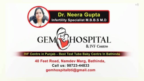 <strong><strong><strong>Gem Hospital - Test tube baby centre in Bathinda</strong></strong></strong>