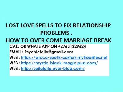GUARANTEED LOST LOVE SPELLS TO KEEP YOUR LOVER IN LOVE