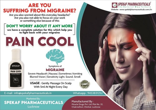 PAIN COOL Migraine Relief Oil
